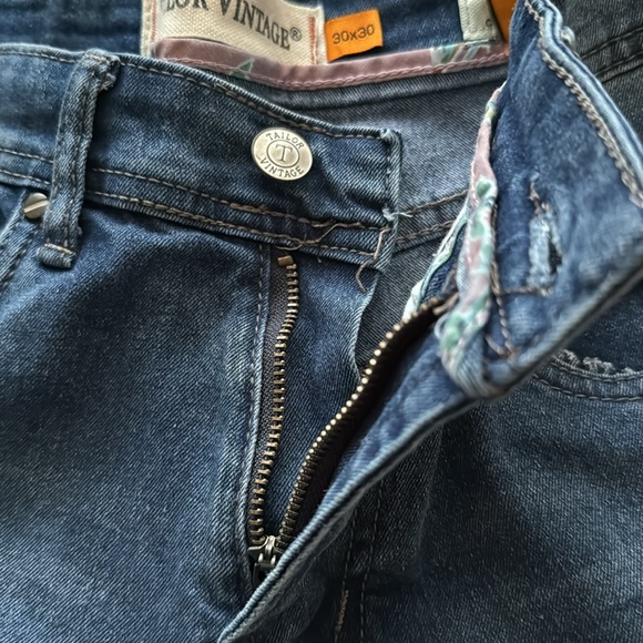 Tailor Vintage Men’s Slim Jeans 30x30 - Picture 4 of 4